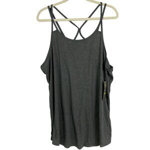 NWT Old Navy Active Go-Dry, Semi-Fitted, Women's XXL, Charcoal Gray
